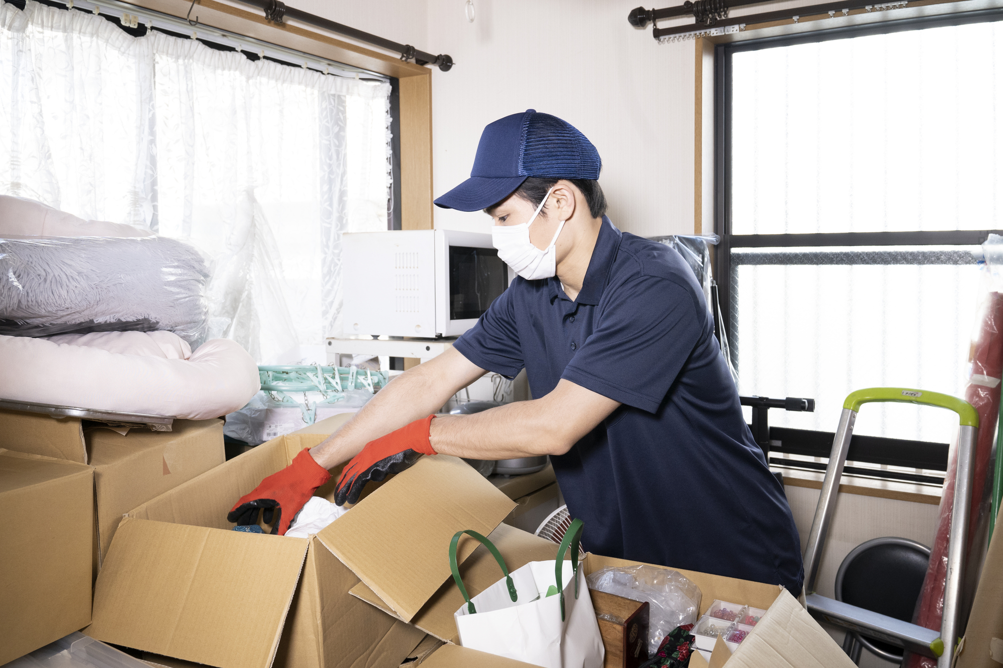 必要品と不用品の仕分け