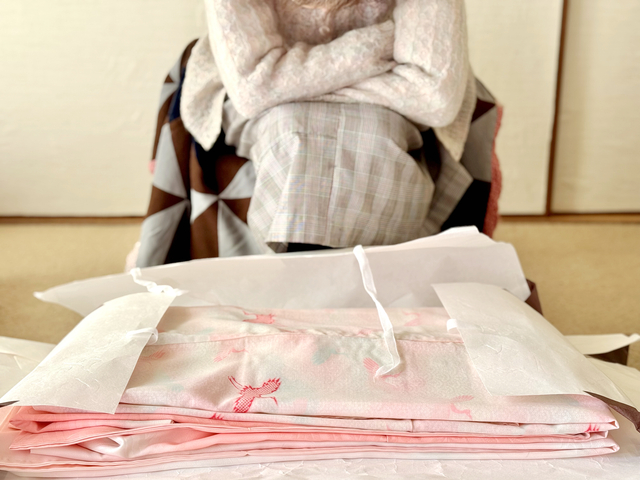 遺品整理が辛くて進まない様子