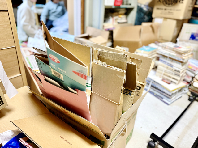 物であふれた実家の様子